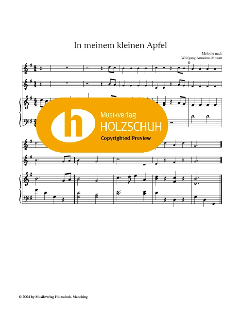 In meinem kleinen Apfel